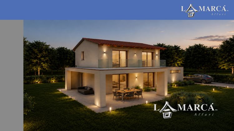 VILLA SINGOLA IN COSTRUZIONE CON GIARDINO &ndash; SAN ZENONE DEGLI EZZELINI
